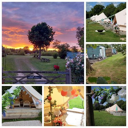Hopgarden Glamping - Luxury 6M Bell Tent Wadhurst 外观 照片