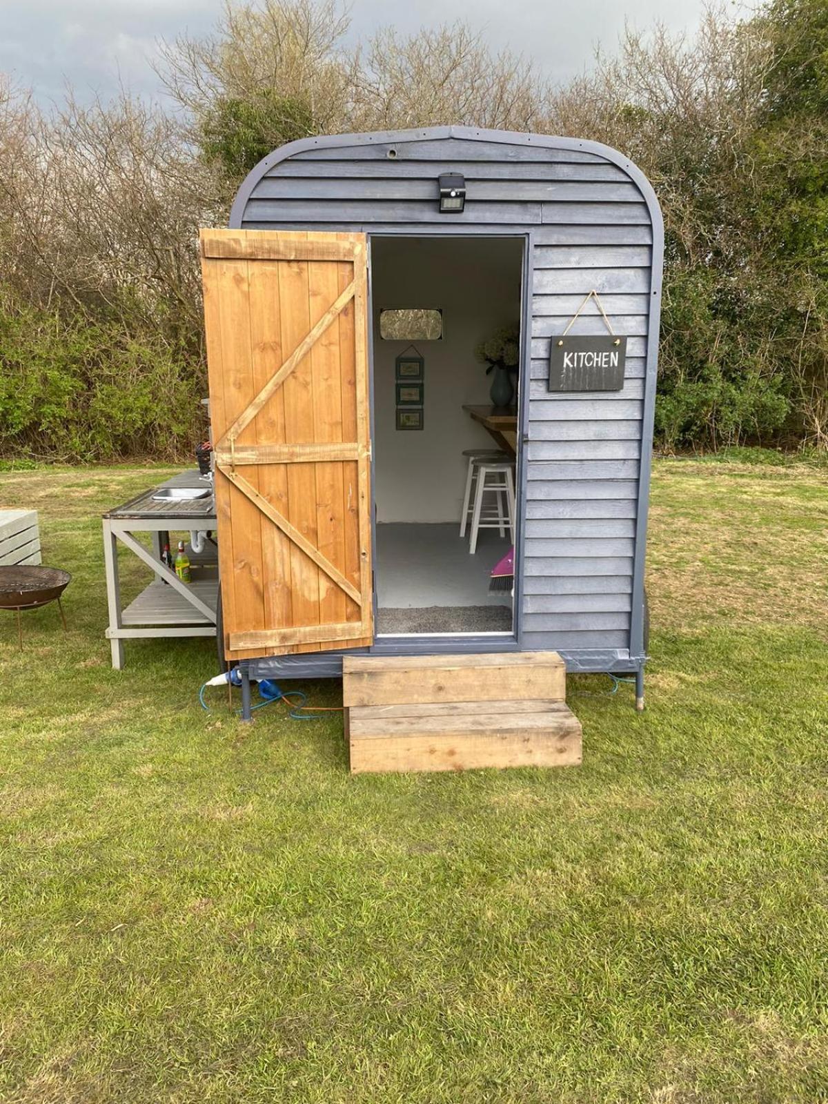 Hopgarden Glamping - Luxury 6M Bell Tent Wadhurst 外观 照片
