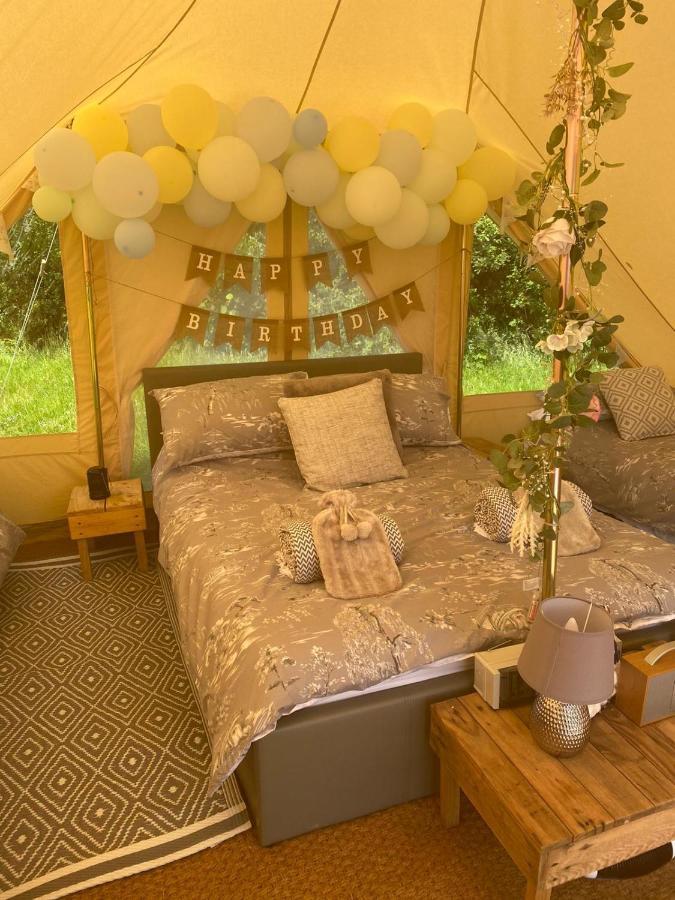 Hopgarden Glamping - Luxury 6M Bell Tent Wadhurst 外观 照片