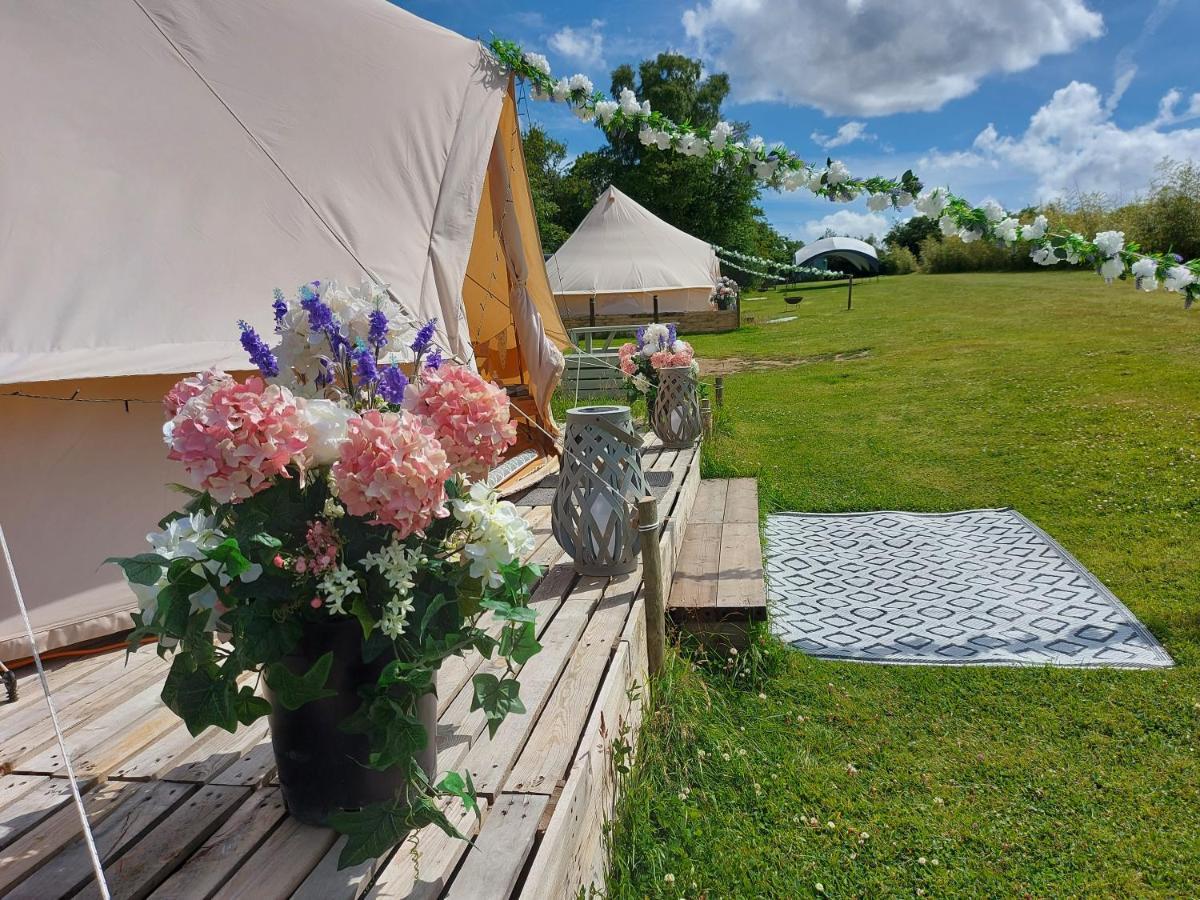 Hopgarden Glamping - Luxury 6M Bell Tent Wadhurst 外观 照片