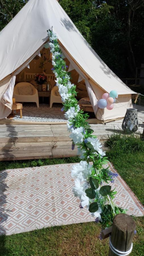 Hopgarden Glamping - Luxury 6M Bell Tent Wadhurst 外观 照片