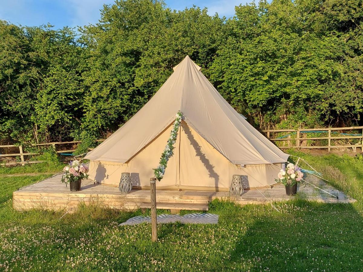 Hopgarden Glamping - Luxury 6M Bell Tent Wadhurst 外观 照片