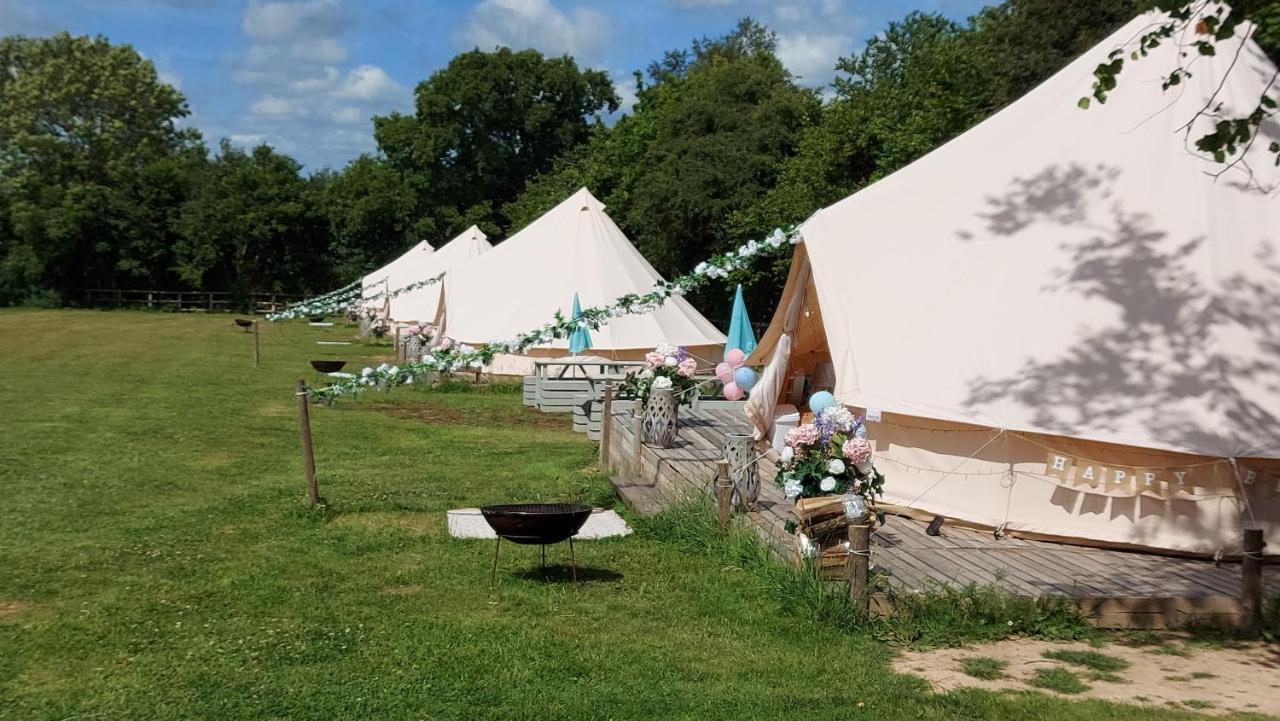 Hopgarden Glamping - Luxury 6M Bell Tent Wadhurst 外观 照片