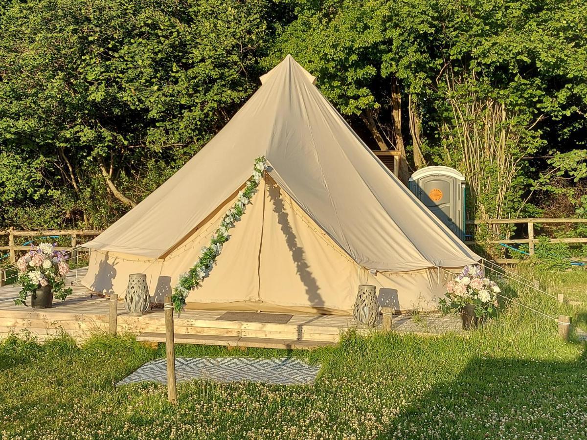 Hopgarden Glamping - Luxury 6M Bell Tent Wadhurst 外观 照片