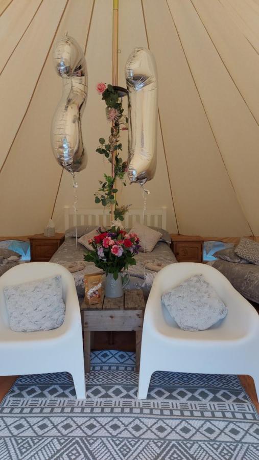 Hopgarden Glamping - Luxury 6M Bell Tent Wadhurst 外观 照片