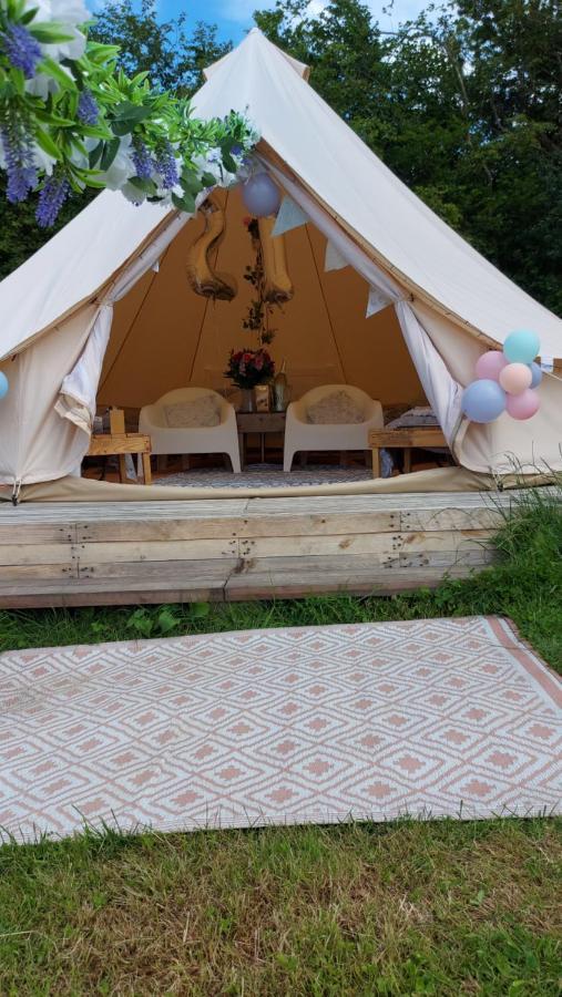 Hopgarden Glamping - Luxury 6M Bell Tent Wadhurst 外观 照片
