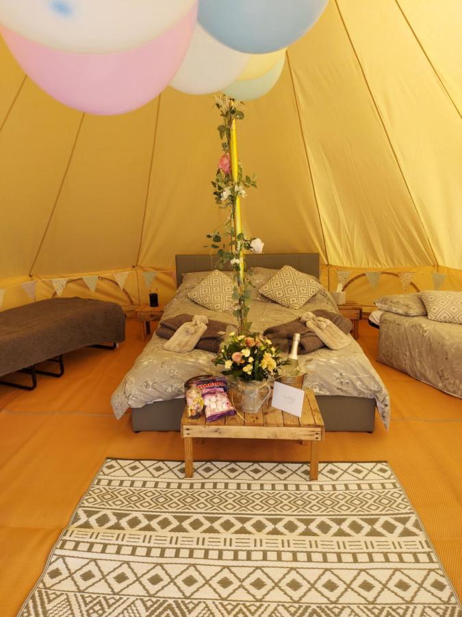 Hopgarden Glamping - Luxury 6M Bell Tent Wadhurst 外观 照片