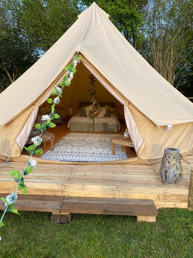 Hopgarden Glamping - Luxury 6M Bell Tent Wadhurst 外观 照片