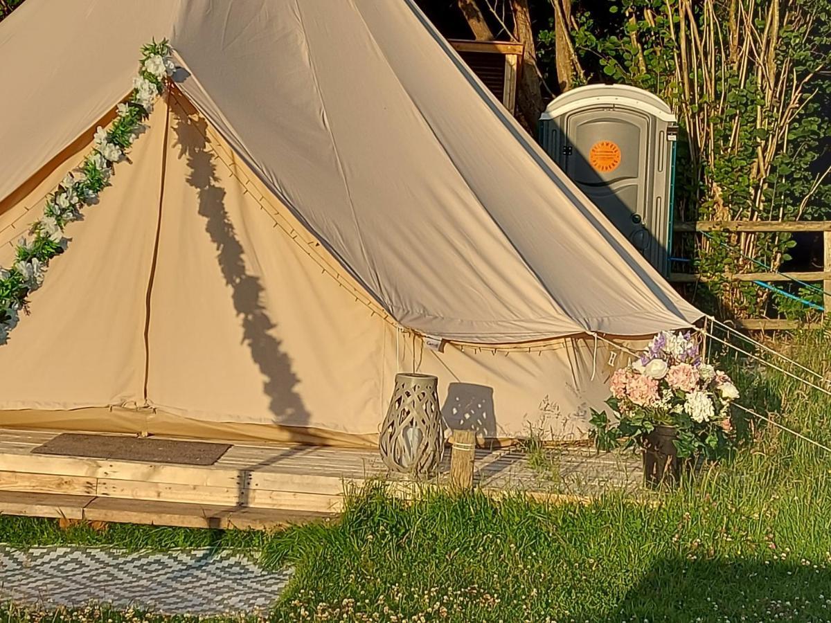 Hopgarden Glamping - Luxury 6M Bell Tent Wadhurst 外观 照片